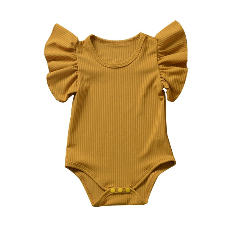 Newborn Set Body Suit Baby Girl Cotton Short Sleeve Bodysuit Clothes Set Sunsuit Infant Clothing