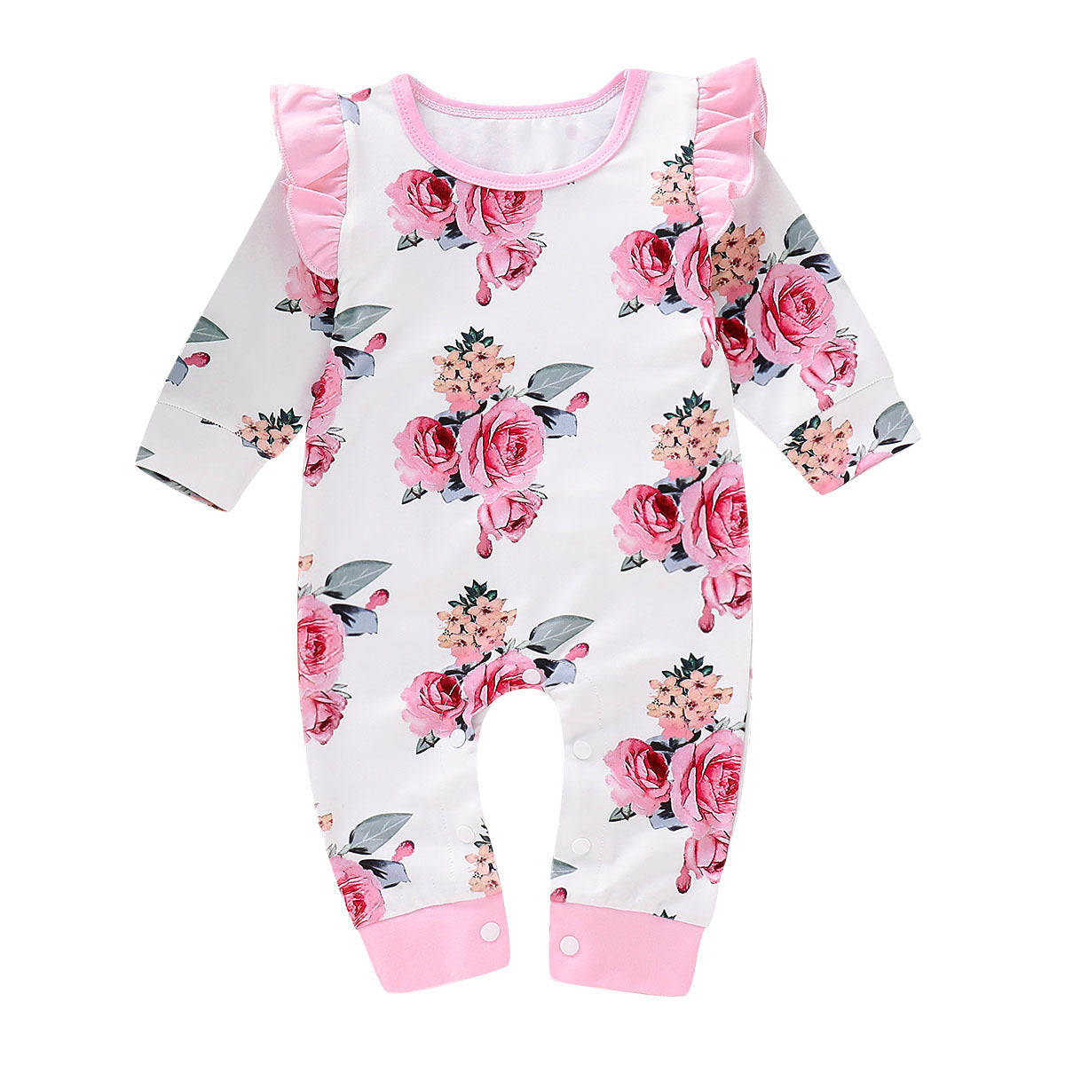 Baby print jumpsuit