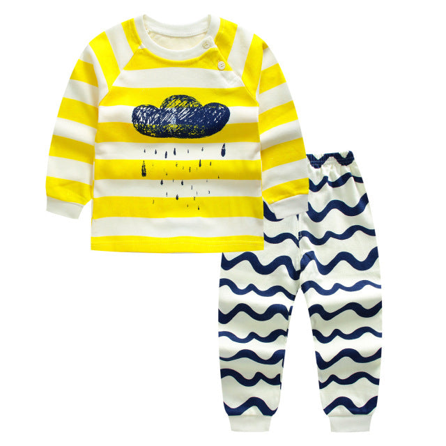 Pink bebes baby cotton suits sets children's clothing set baby girl suits two-piece suits cotton clothes for children 12m3t-8T