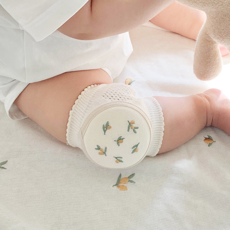 Summer Thin Baby Knee Pads Baby Cotton Mesh Mother And Baby Supplies Crawling Children Toddler Elbow Pads