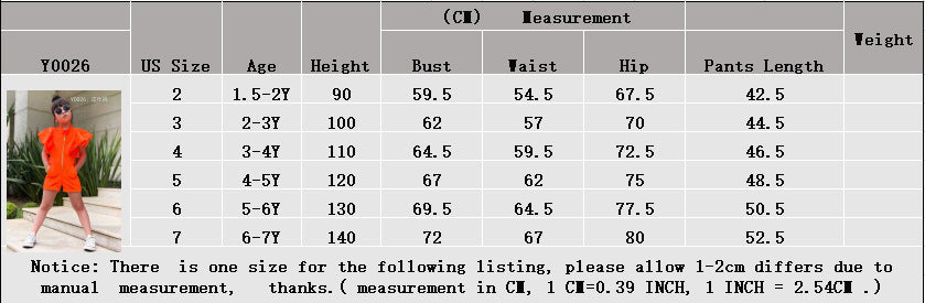 New Children's Clothing Girls Casual Fashion Jumpsuit Ins Style Explosion Solid Color Sleeveless Jumpsuit