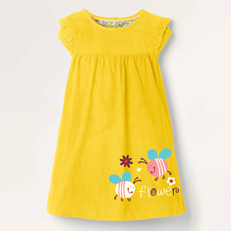 Skirt Summer New Children's Clothing Children's Skirt Cotton Sleeveless Girls Dress Princess Skirt