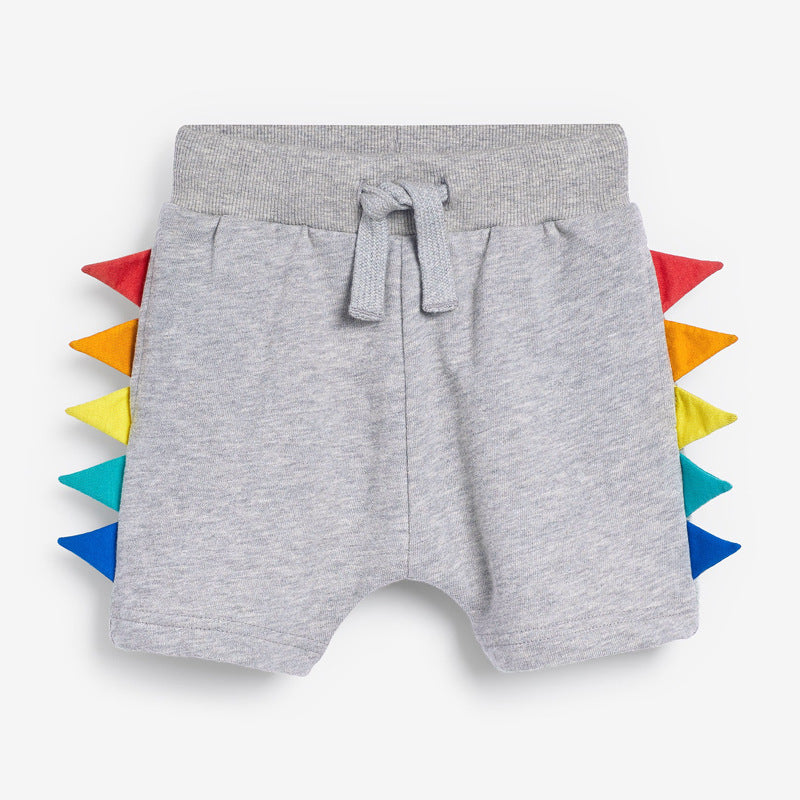 Boys Suit Summer New Boy's Suit Cartoon Children's Short-Sleeved Suit