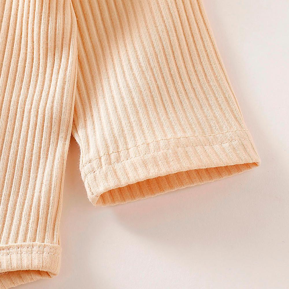 Cute Baby Girl Clothes Hot Sale Infant Long Sleeve Ruffles Solid Romper+Floral Pants+Headband Outfits Toddler Girl Clothes bebes