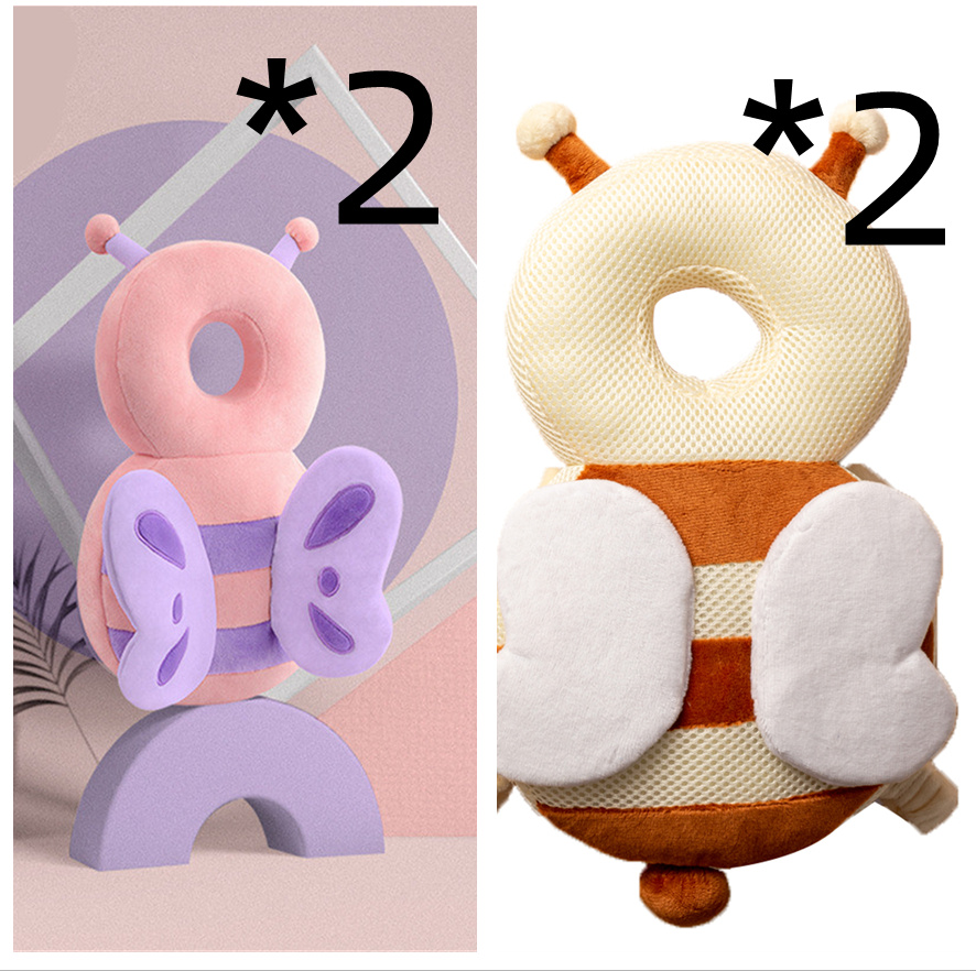 Baby Toddler Headrest Child Protection Baby Head Protection Cushion Cute Angel Wings