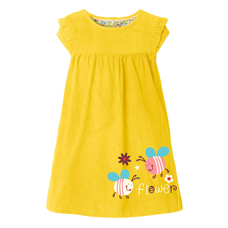 Skirt Summer New Children's Clothing Children's Skirt Cotton Sleeveless Girls Dress Princess Skirt